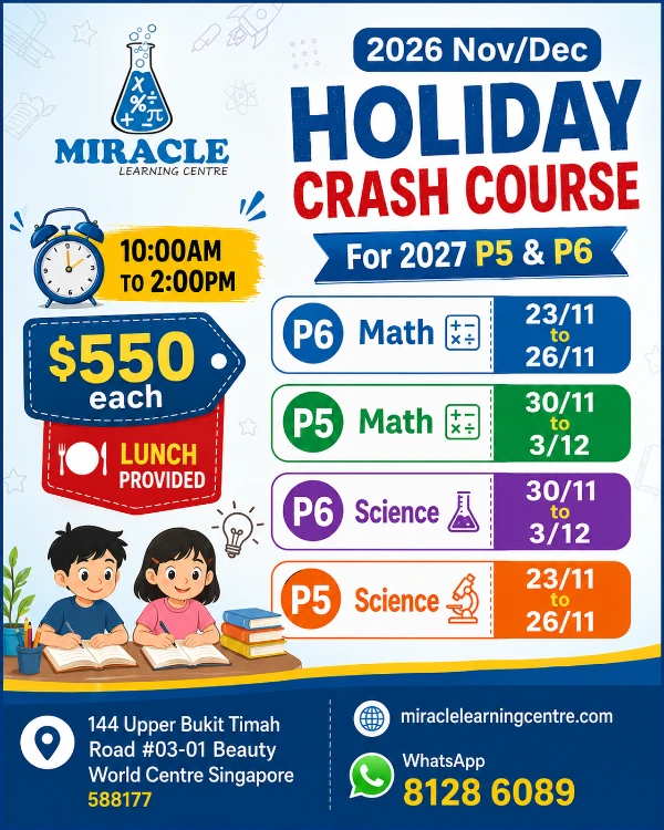 P5 P6 nov dec Crash Course
